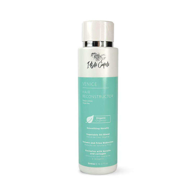 I Belli Capelli Venice Hair Reconstructor Smoothing Keratin Organic 500ml/16.9 fl.oz