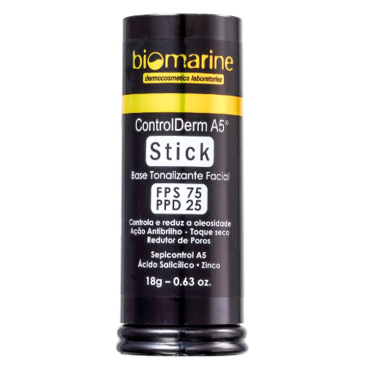 Biomarine ControlDerm Base Stick Face Tint with SPF 75 and PPD 25 - 18g / 0.63 oz