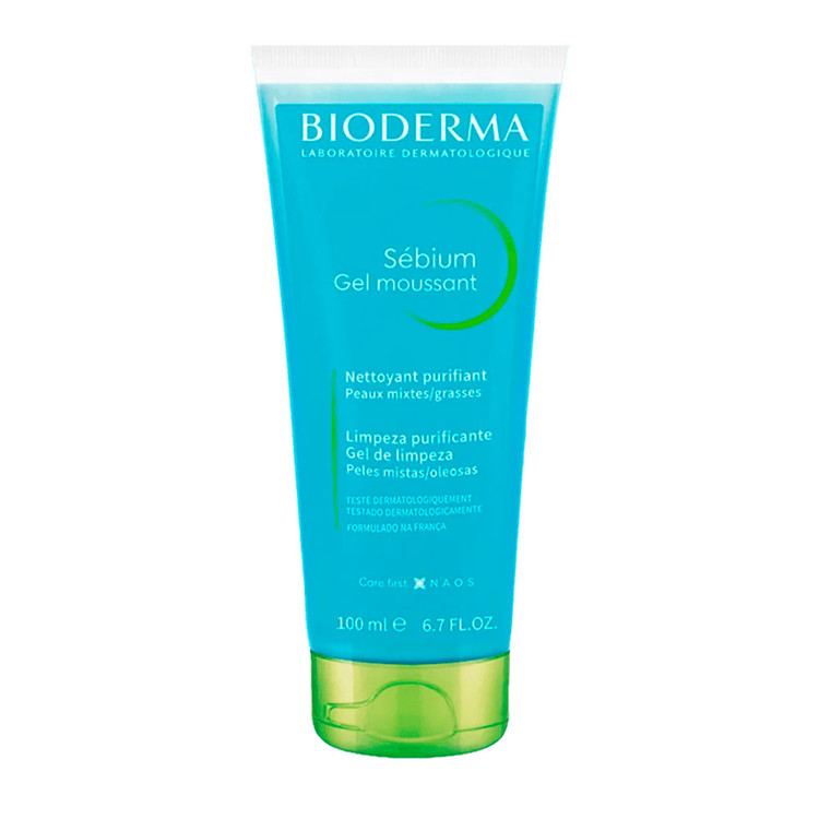 Bioderma Sébium Gel Moussant Facial Cleansing Gel 100ml / 3.38 fl. oz