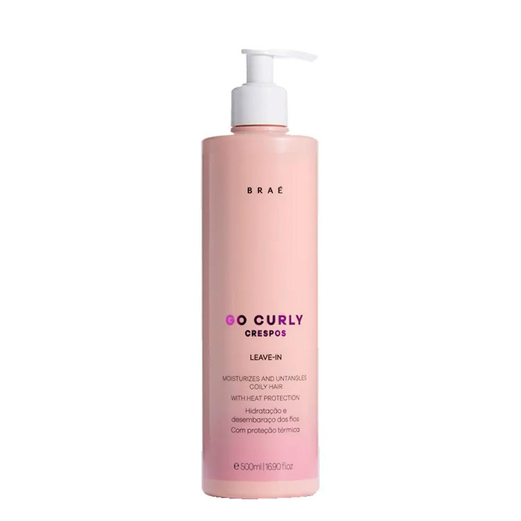 Braé Go Curly Leave-in Conditioner Curly Curls 500ml 16.90/fl.oz