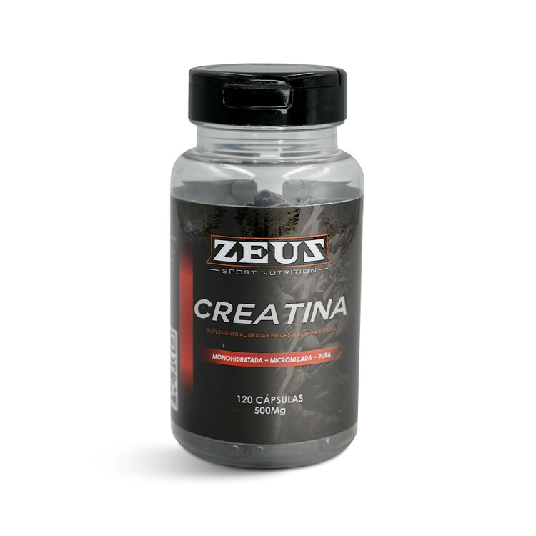 Zeus Creatine Powder Food Supplement 120 Capsules