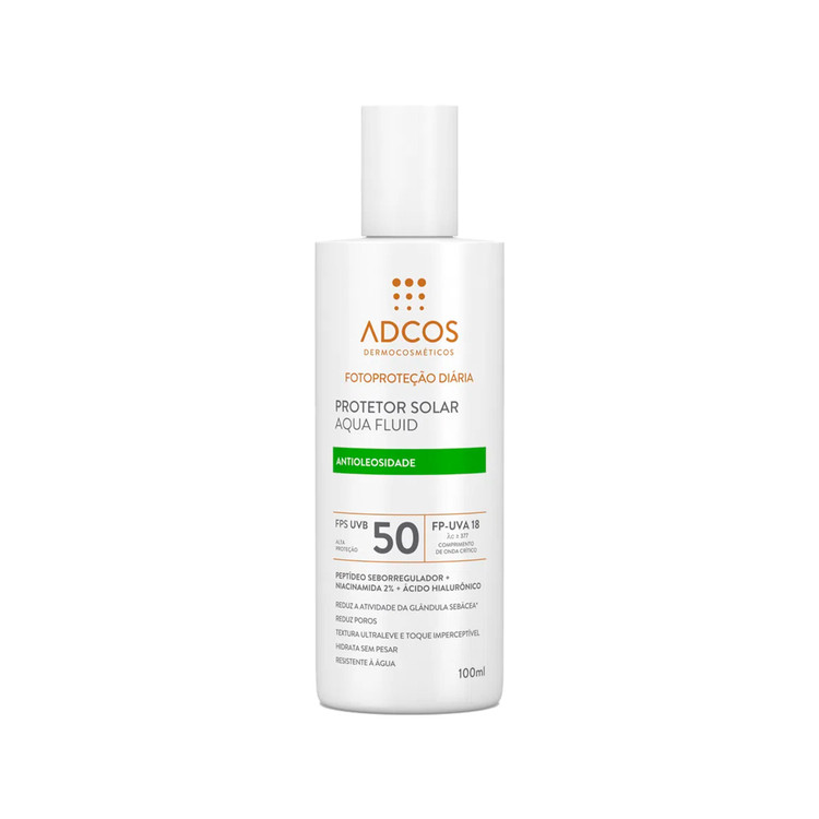 Adcos Aqua Fluid Sunscreen FPS 50 - Colorless