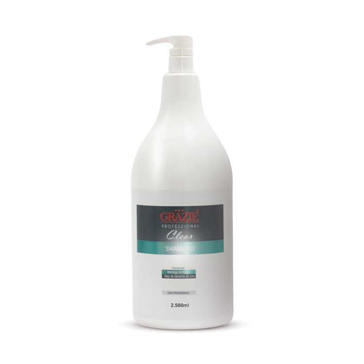 Grazie Professional Clear Shampoo – Deep Cleansing & Hair Detox 2500ml/84.5 fl oz