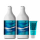 Kit Lowell Mirtilo Shampoo Conditioner and Leave-in Blueberry Extract