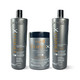 Kit Soupleliss Alinhamento Capilar Triplox Reconstructor Hydration Full Brightness 3x1L/3x33.8fl.oz