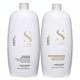 Alfaparf Milano Semi Di LINO Diamond Normal Hair Illuminating Shampoo and Conditioner 2x1L/2x33.8fl.oz