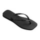 Havaianas Women's Black Flip Flop (Size 7-8)