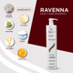 I Belli Capelli Ravenna Daily Care Shampoo with Aloe Vera Purifies and Balances the Hair 33.8 fl.oz