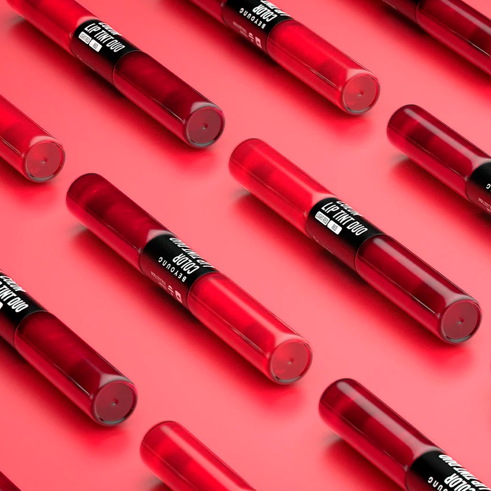 Beyoung Color Lip Tint Duo Red and Light Red 10g/0.35 oz