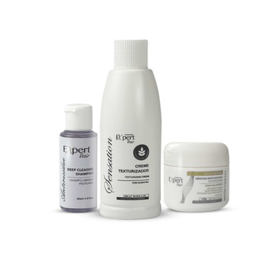 Kit Expert Hair Deep Cleaning + Sensation Texturizing + Gold Repair