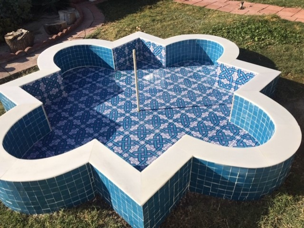 Pool wall tiles from ShopTurkey.com