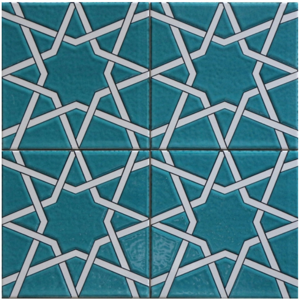 Delineation 20x20cm ceramic wall tile from ShopTurkey.com  