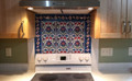 Kitchen - Wellman, IA featuring Ottoman Times tile with Carnation Design Border 