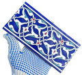 4x8 inch Iznik Rumi Design Border Tile