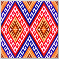 Tribal Life Weave Pattern Wall Tile