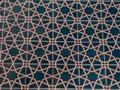 Turkish geometric art ceramic wall tiles from ShopTurkey.com