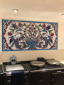 Flourish Ceramic Tile Mural Backsplash