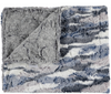 Luxe Snowy Sierra Blue Mix/Heather Luxe Gray Blanket