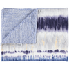 Tie Dye Stripe Blue & Grey/Sweater Chambray Blanket