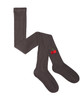 Girls Black Cherry Cotton Tights
