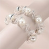 Pearl Hair Tie: Elastic Waterproof (HM250627)