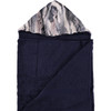 Navy / Snowy Sierra Blue Towel