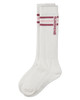 "Sunshine" Triple-Stripe Cotton-Blend Ribbed Knee High Sock