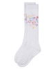Overlapping Fun Heart Knee Sock