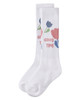 Girls Good Times Floral Knee Sock