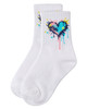 Colorful Splatter Heart Crew