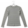 Cotton Rib Striped Tee