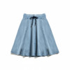 Knit Denim Wash Skirt