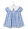 Cotton Checked S/S Dress