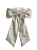 Satin Adorned Bow Hair Clip 