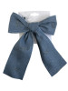 Twinkle Noir Bow Hair Clip