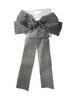 Sheer Wavy Bow Hair Clip