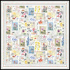 Garden Letters Pretied with Front Wig Grip