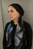 Blue Butterfly Tichel