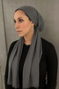 Light Gray  Plain Weave Tichel