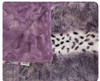 Luxe Cuddle Bunny Berry/Luxe Purple Blanket