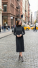  Turtleneck Maxi Dress/Cardigan Outfit  Sold Separately