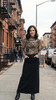 Ponte Straight 37 Inches Skirt
