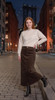 Corduroy Straight 36 Inches Skirt