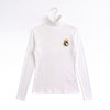 Winter White Crest Turtleneck