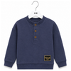 Plaid Emblem Sweat Basic