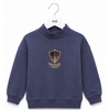 Plaid Emblem Sweat Basic