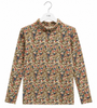 Floral Mockneck