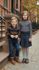 Heather Striped Mockneck