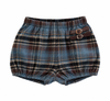Buckle Plaid Short