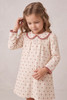 Embroidered Bow Dress